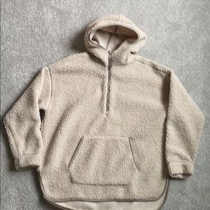 Old navy Sherpa pullover quarter zip
